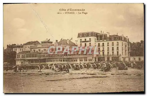 Cartes postales Cote d'Emeraude Dinard la Plage