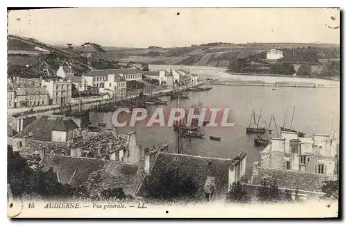 Cartes postales Audierne Vue Generale