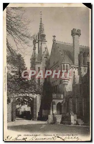 Ansichtskarte AK Concarneau Chateau de Kerilet Cote Nord