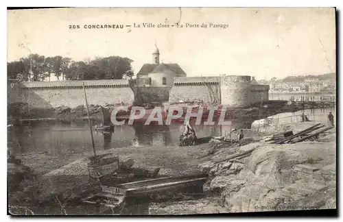 Cartes postales Concarneau La Ville Close La Porte du Passage