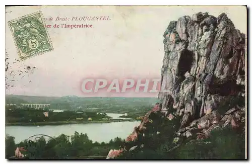 Cartes postales Plougastel Rocher de l'Imperatrice