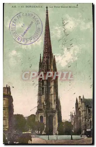 Cartes postales Bordeaux La Saint Michel