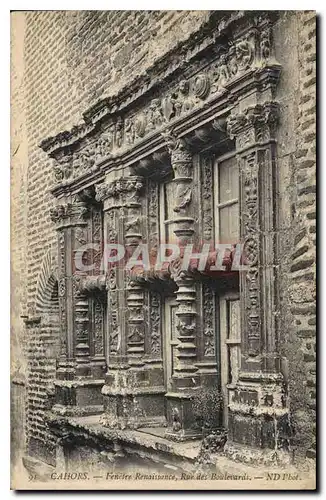 Cartes postales Cahors Fendre Remaissance Rue des Boulevards