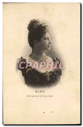 Cartes postales Marie Duchesse d'Orleans