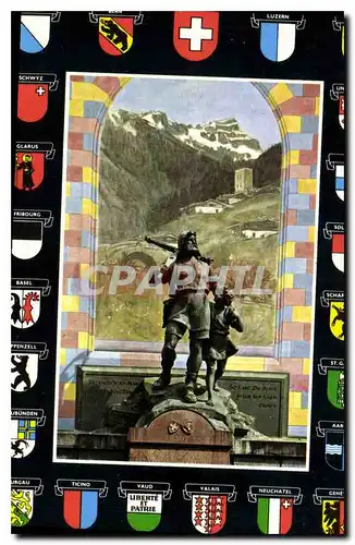 Cartes postales Altdorf Telldenkmal