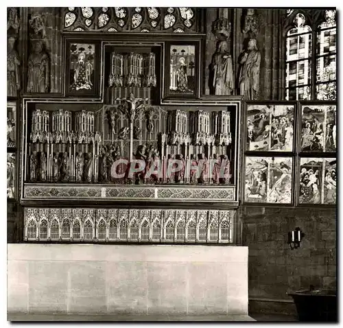 Cartes postales Dortmund St Reinoldi Kirche Altar Anfang Jahrhundert