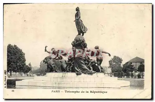 Ansichtskarte AK Paris Triomphe de la Republique