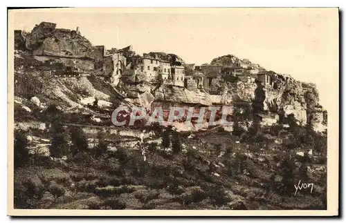 Cartes postales Les Baux B du R vue Panoramique du Village