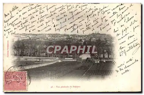 Cartes postales Vue Generale de Poitiers