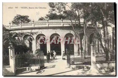 Cartes postales Vichy Source des Celestins