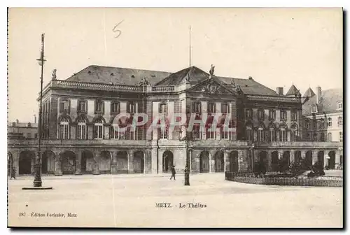 Cartes postales Metz Le Theatre