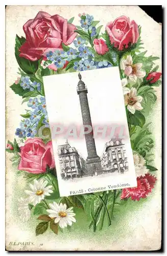 Cartes postales Paris Colonne Vendome