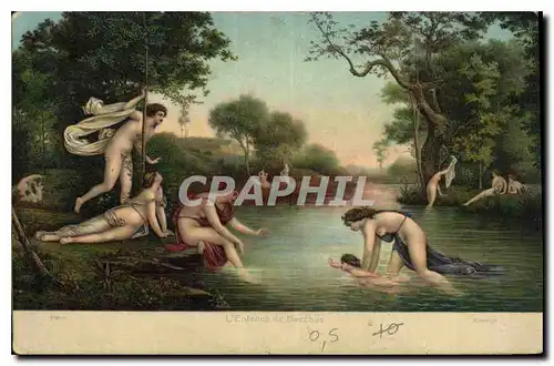 Cartes postales L'enfance de Bacchus