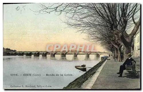 Cartes postales Gien Loiret Bords de la Loire