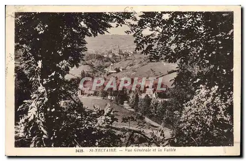 Cartes postales St Nectaire Vue Generale et la Vallee