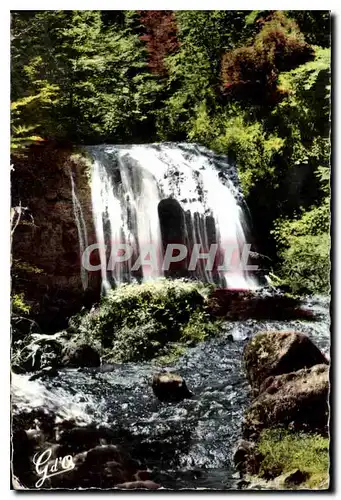 Cartes postales L'Auvergne Environs de la Bourboule et du Mont Dore Cascade de la Verniere