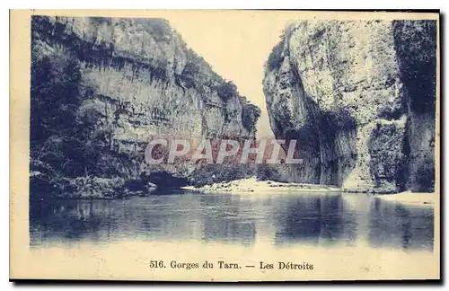 Cartes postales Gorges du Tarn Les Detroits