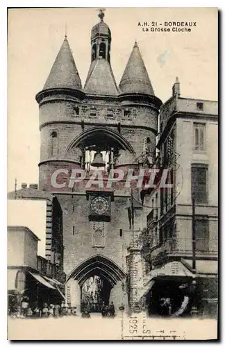 Cartes postales Bordeaux la Grosse Cloche