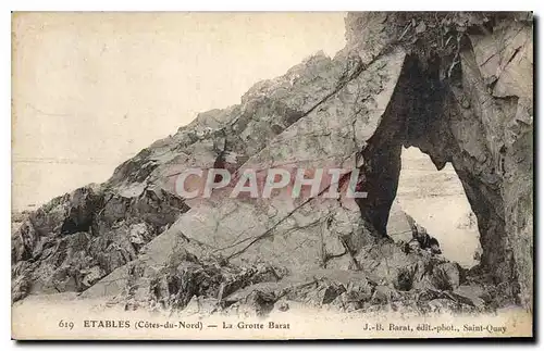 Cartes postales Etables Cotes du Nord La Grotte Barat