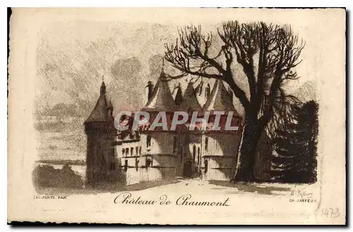 Cartes postales Chateau de Chaumont