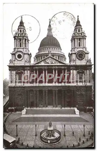 Cartes postales St Paul Cathedral London West Entrance