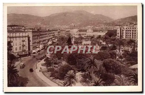 Ansichtskarte AK Cote d'Azur Nice les Jardins Albert 1er et l'Avenue de Verdum