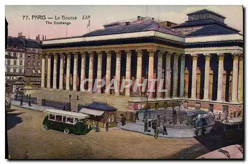 Ansichtskarte AK Paris La Bourse LIP The Exchange