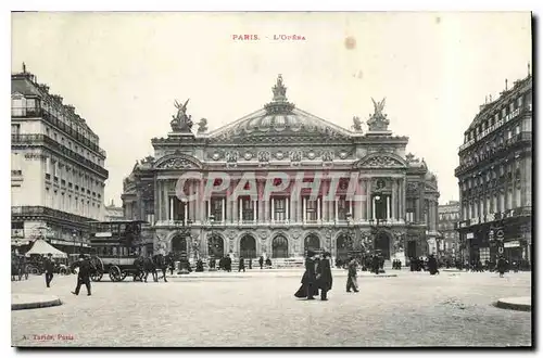 Cartes postales Paris L'Opera