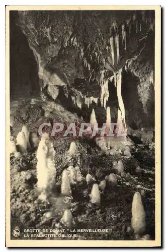 Ansichtskarte AK Grotte de Dinant La Merveilleuse La stalactite Oblique