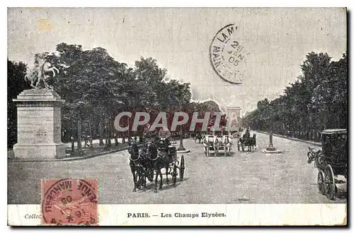 Cartes postales Paris Les Champs Elysees