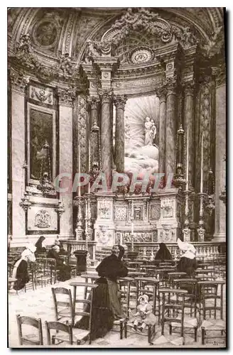 Cartes postales Societe des Artistes Francais Louis Beroud La Chapelle de la Vierge