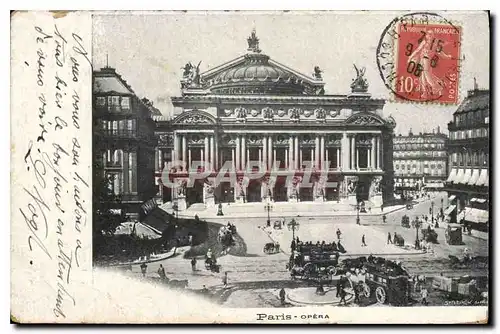 Cartes postales Paris Opera