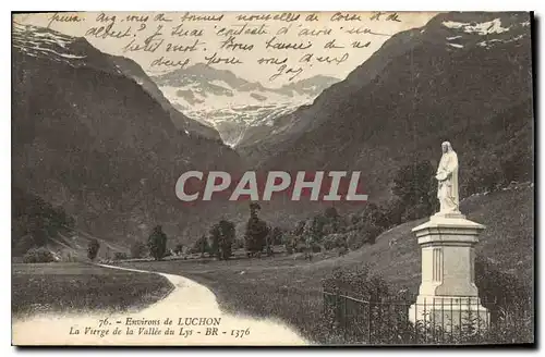 Cartes postales Environs de Luchon La Vierge de la Vallee du Lys