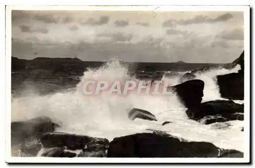 Cartes postales Dossen Sieck Finistere Effet de vague