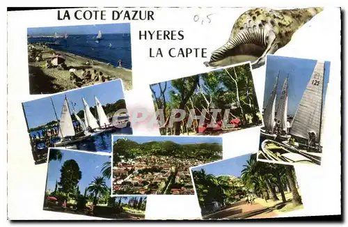 Ansichtskarte AK La Cote d'Azur Hyeres La Capte