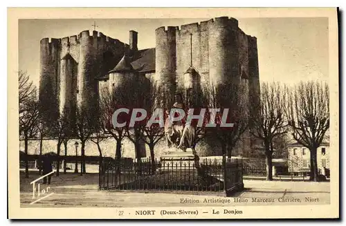 Ansichtskarte AK Niort Deux Sevres Le Donjon