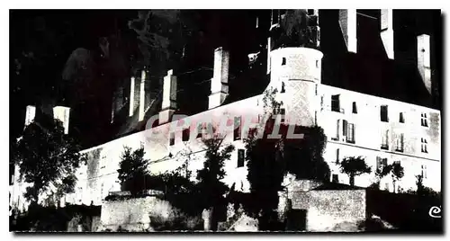 Cartes postales Gien Loiret Le Chateau illumine