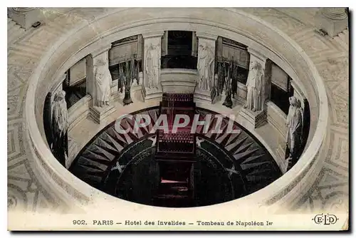 Cartes postales Paris Hotel des Invalides Tombeau de Napoleon I