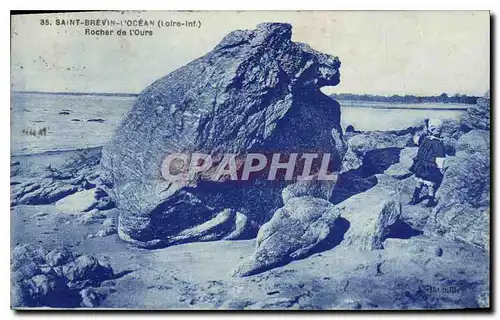 Cartes postales Saint Brevin l'Ocean Loire Inf Rocher de l'Ours