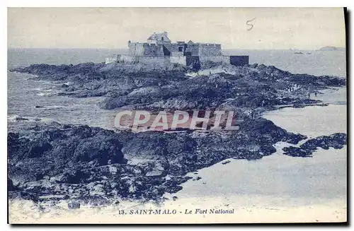 Cartes postales Saint Malo Le Fort National