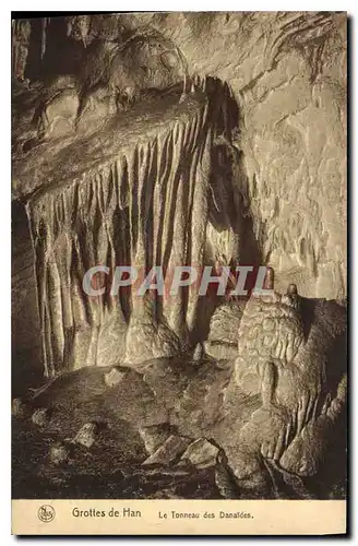 Cartes postales Grottes de Han Le Tonneau des Danaides