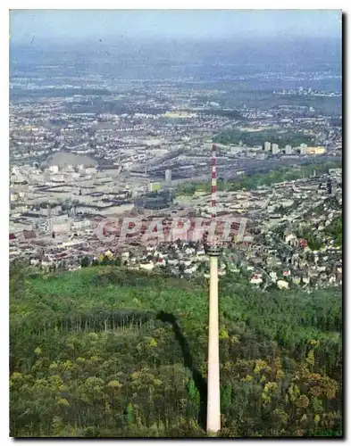 Cartes postales Stuttgart mit Fernsehturm