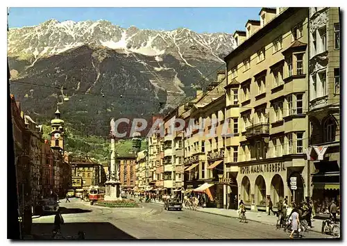 Cartes postales Alpenstadt Innsbruck Maria Theresienstrasse geg