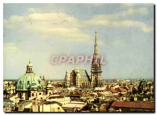 Cartes postales Wien Panorama Mt Stephansdom Vienna Panorama with St Stephans Cathedral