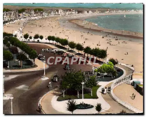 Ansichtskarte AK La Baule Vue generale de la Plage et des Jardins devant le Casino