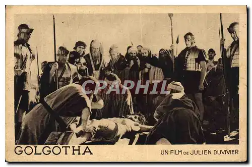 Ansichtskarte AK Golgotha Un film de Julien Duvivier