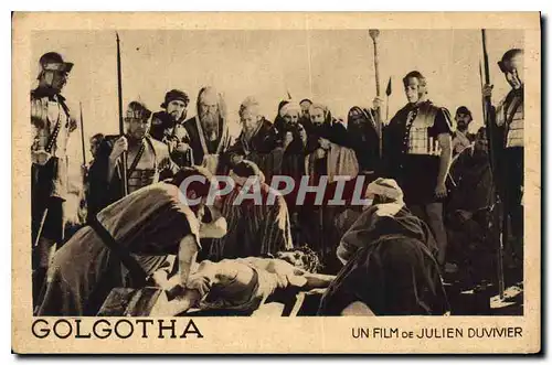 Cartes postales Golgotha Un film de Julien Duvivier