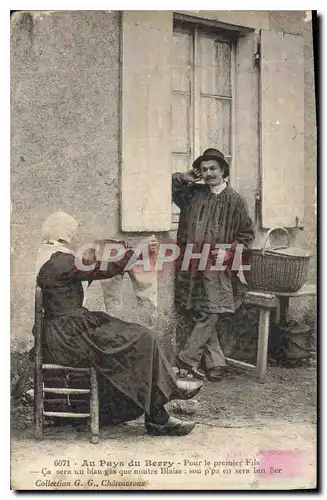 Cartes postales Au Pays du Berry Pour le premier Fils