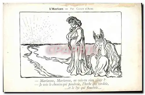 Cartes postales L'Horizon Parc Caran d'Ache