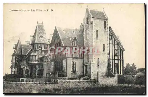 Cartes postales Lion sur Mer Les Villas